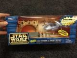 Star Wars Action Fleet Limited Edition Gian Speeder And Theed Palace