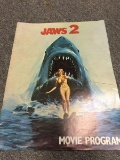 Jaws 2 Vitnage Movie Program