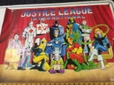 1987 DC Comics Justice League International Poster