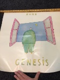 Vintage Genesis Duke Band Poster