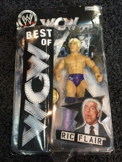 Jakks Pacific WCW Ric Flair Figure Sealed