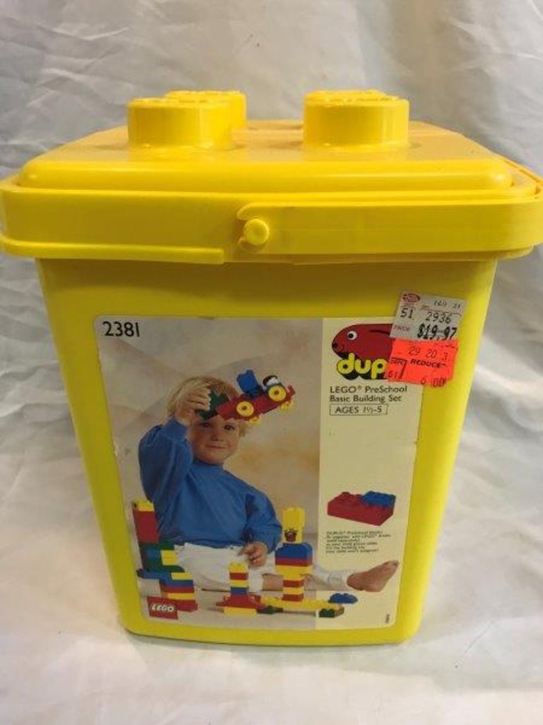 Lot New Old Stock Duplo Set 2381 Basic Bucket Proxibid Auctions