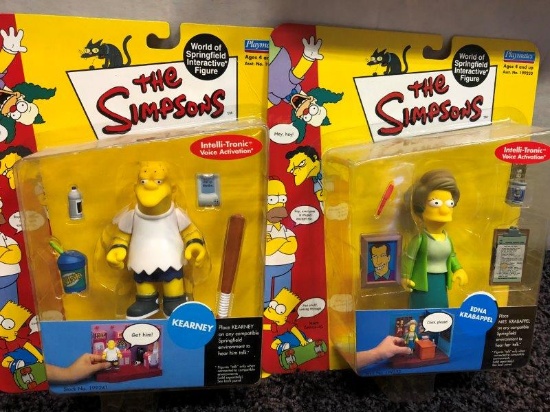 New Old Stock Simpsons Figure Lot