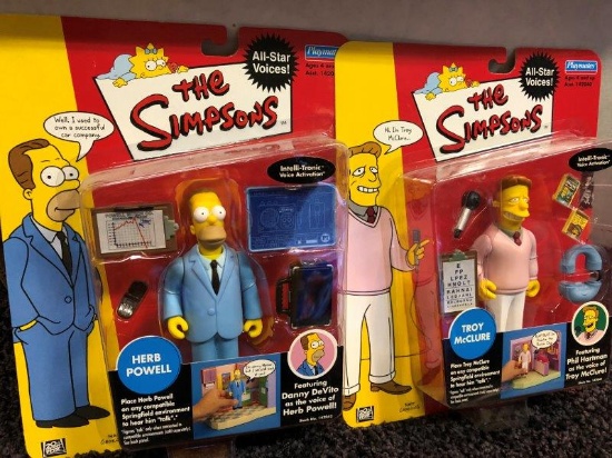 New Old Stock The Simpsons Figure Lot