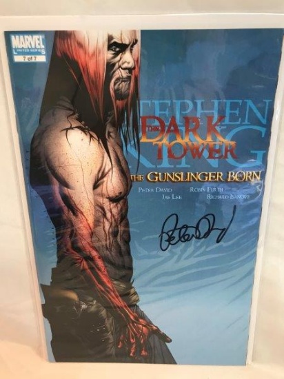 Marvel Comics Dark Tower Issue 7 Autographed by Peter David