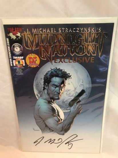 Image Comics Midnight Nation Exclusive Autographed By Michael Straczynski With COA