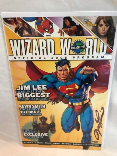 Wizard World Official 2006 Program Autographed By Joseph Linsner And Sean Chew