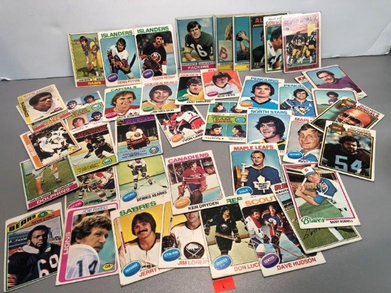 Vintage 1970's Hockey Cards And More