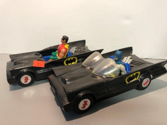 Mego Comic Action Heroes Batman Batmobile And Figure Lot