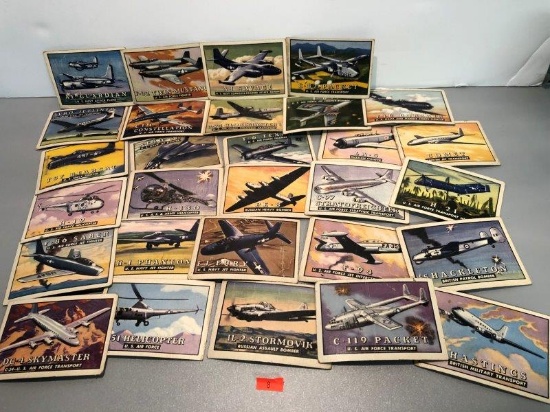 1950's Topps Wings Card Lot