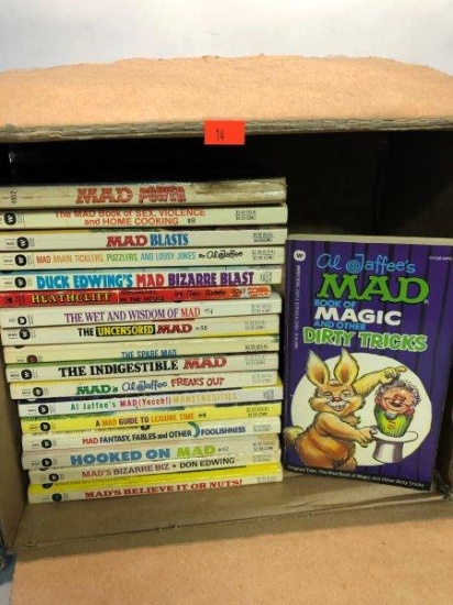 Vintage Collection of MAD Books 18x Total