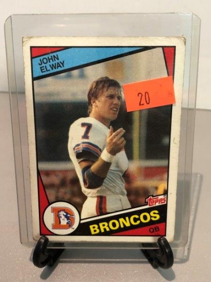 1984 Topps John Elway Rookie Card