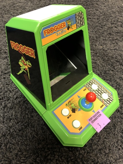 Frogger handheld video game.
