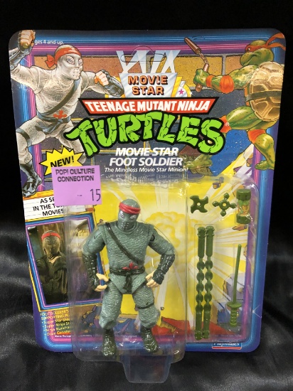 TEENAGE MUTANT NINJA TURTLES MOVIE FOOTSOLDIER SEALED