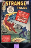 Strange Tales Marvel Comic Silver age Book