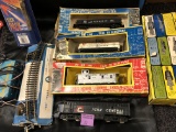 CLEAN LOT OF HO TRAIN ENGINES AND MORE