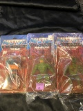 LOT OF 3X HE-MAN WITH CARDBACKS AND BUBBLES