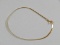 14 Karat Yellow Gold Herringbone Bracelet
