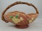 Vintage Roseville Apple Blossom 310-10 Basket