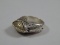 Sterling SILVER Ring  Gold Accents size Ladies Size 7.5