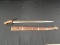 Vintage Middle East Handmade Sword and Hand Carved Scabbard