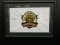 2004 PGA Golf Championship Whistling Straits Vijay Singh Autographed Pin Flag