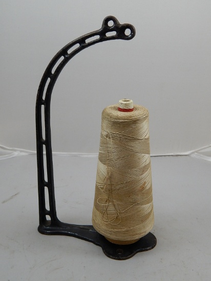 Vintage 1900's Cast Iron General Store Twine String Holder / Dispenser