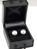 Honora Fresh Water Pearl button earrings