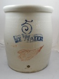 Amazing Condition Red Wing 5 Gallon Ice Water Cooler Stoneware Crock