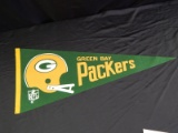 1960's Vintage Green Bay Packers Pennant