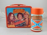 Aladdin Dukes of Hazzard Tin Childs Lunchbox with original Thermos