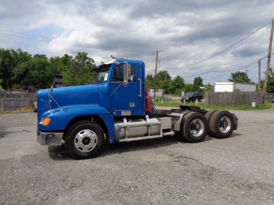 2001 FREIGHTLINER FLD 120 T/A DAYCAB, N 14, CUMMINS, 435 HP, 10 SPD, AIR RI