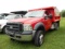 2006 FORD F550 CONTRACTORS DUMP DSL, AUTO, 4X4 S/N 1FDAF57P86ED10973 MI SHOWING 081808 **TITLE TO FO