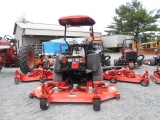 JACOBSEN HR 9016 TURBO 4X4, DETROIT DSL, 16' BATWING S/N 70525 HRS SHOWING 2621