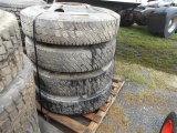 4 GENERAL S360 10R 22.5 TIRES