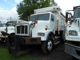 2001 FREIGHTLINER T/A DUMP CAT C 10, PLOW PREPPED CENTRAL HYD S/N 1FVHAEAN31LH99190 MI SHOWING 12743