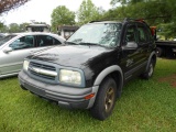 2002 CHEVY TRACKER GAS, AUTO S/N 2CNBJ734026916244 MI SHOWING 112603 **TITLE TO FOLLOW