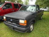 1990 FORD RANGER 2 WD, 5 SPD MANUAL S/N 1FTCR10A8LUC08819 MI SHOWING 46575