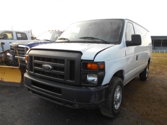 2011 FORD E250 CARGO VAN GAS, AUTO S/N 1FTNE2EW6BDB24849 MI SHOWING 201263