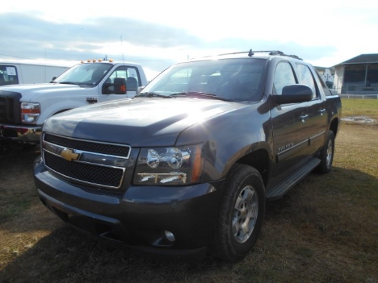 2010 CHEVY AVALANCHE GAS, AUTO, 4X4 S/N 3GNVKEE07AG231942 MI SHOWING 223570