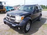 2009 DODGE NITRO SUV V8 GAS, AUTO S/N 1D8GU28K69W534975 MI SHOWING 162119 **TITLE TO FOLLOW