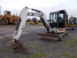 BOBCAT 430 ZHS CAB, HEAT, A/C, LEVELING BLD, PLUMBED, AUX HYD S/N 562711056 HRS SHOWING 2250