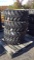 (4) 12-16.5 Skid Loader Tires & Rims