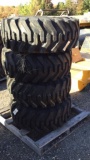 (4) New Camso 12-16.5, SKS-332 Tires w/8 Lug Rims
