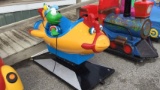 Coin Operated Blue Plane