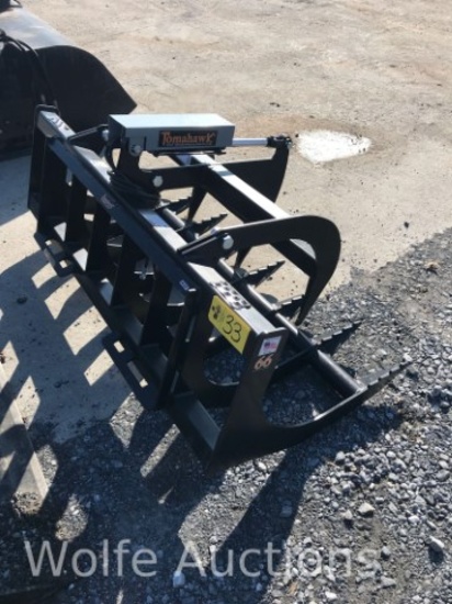 New/Unused 66" Tomahawk Root Grapple Bucket