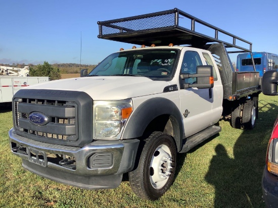 2012 Ford F550 Concrete Contractors Body Truck