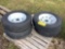 ST 205/75 R 15 Trailer Tires on Wheels