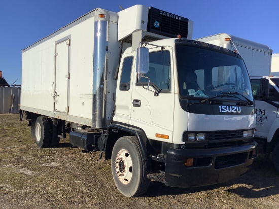 2000 Isuzu C/O Box Reefer Truck