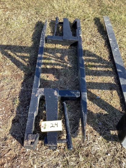 Clamp on Bucket Forks 48"